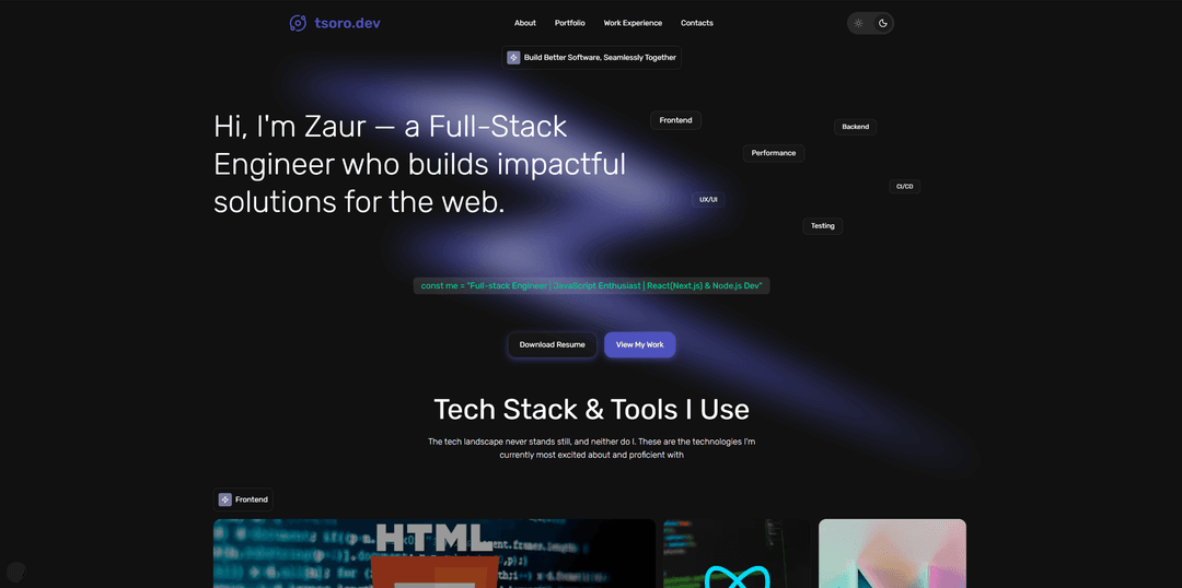 Personal Site