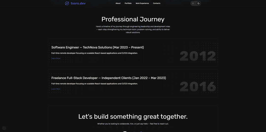 Personal Site